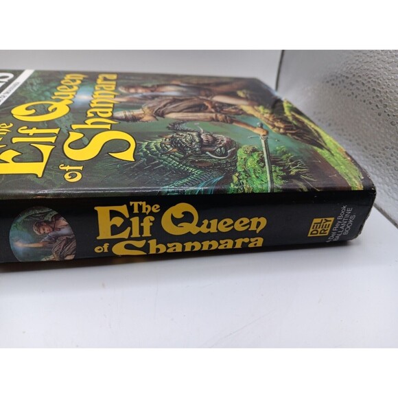 The Elf Queen of Shannara VTG 1st Edition 1st Printing by Terry Brooks 1992 HCDJ - Picture 3 of 9